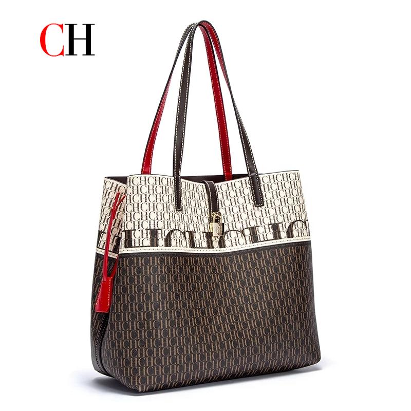 Women Bags Branded - Женская сумка CH: Вместительная сумка через