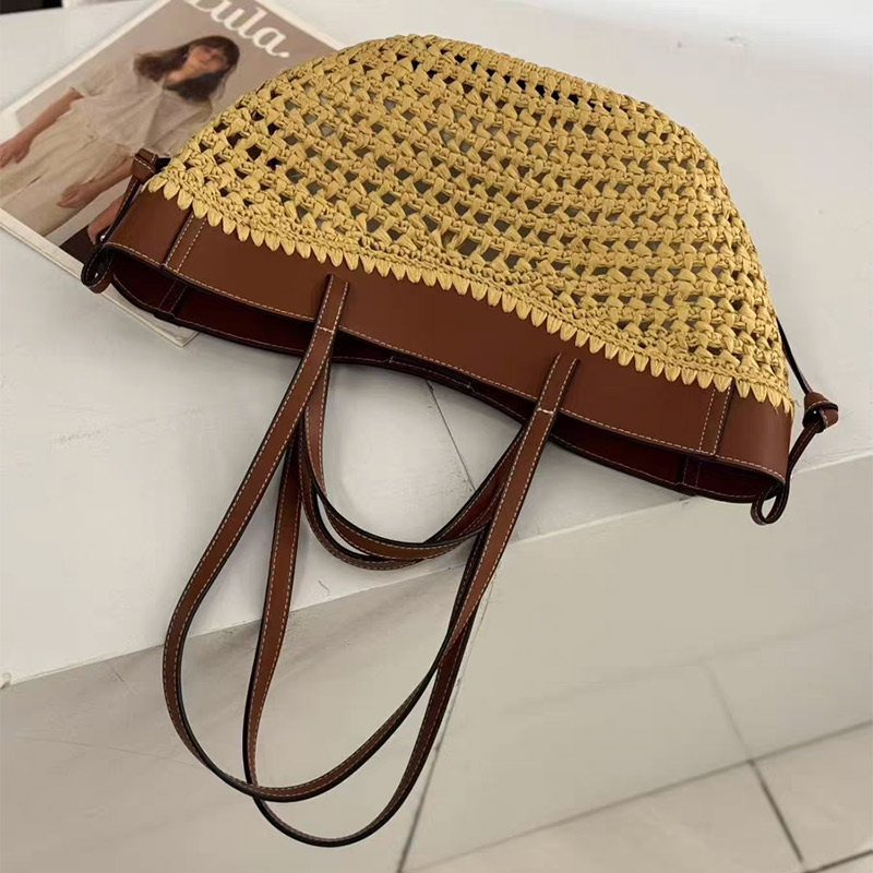 Брендовая полая тканая пляжная – обзор и цена Women Bags On Sale