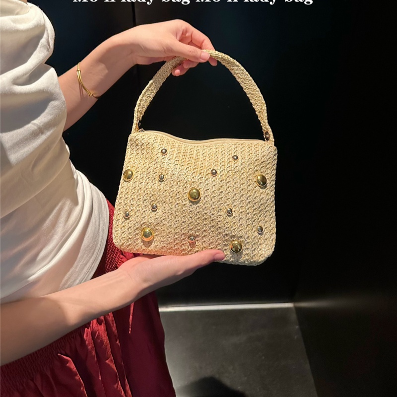 Треугольная плетеная сумка-кла – обзор и цена Women'S Raffia Bags